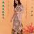 Glamour Heavy Fox Georgette Green Gown With Digital Print work With Embroidered Sequins work 