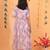 Glamour Heavy Fox Georgette Lavender Gown With Digital Print work With Embroidered Sequins work 