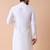 Mandarin collar floral embroidered thread work kurta