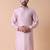 Mandarin collar floral embroidered thread work kurta