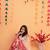 Glamour Heavy Fox Georgette Red Gown With Digital Print work With Embroidered Sequins work 