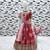 Glamour Heavy Fox Georgette Red Gown With Digital Print work With Embroidered Sequins work 