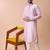 Mandarin collar floral embroidered thread work kurta