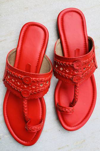 Red kolhapuri