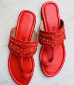 Red kolhapuri
