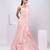 Pink plain silk saree with belt