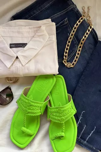 Neon green