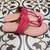 Light pink and neon pink kolhapuri