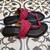Black and fuschia pink kolhapuri