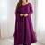 Heavy faux georgette with lukhnowi sequence work anarkali set
