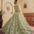 Green Bridal Net Sequins embroidery Semi Stitched Lehenga choli Dupatta