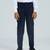 sequence suit set full sleeves blazer, shirt, pant and waist coat with bow tie - navy blue