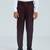 gentleman   s charm in sequence suit set full sleeves blazer, shirt, pant and waist coat with bow tie - wine