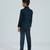 charm in sequence suit set full sleeves blazer, shirt, pant and waist coat with bow tie - tblue