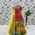 Trendy Georgette Kediya Style Embroidery And Digital Printed Yellow Readymade Lehenga Choli