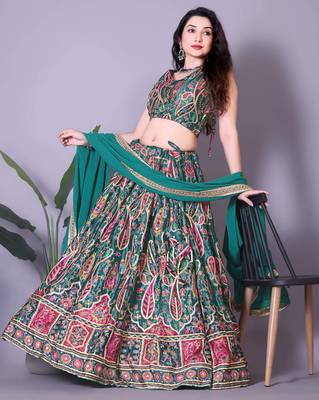 Muticolor Tranding  Designer Lehenga Choli with Fancy Blouse 3