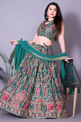 Muticolor Tranding  Designer Lehenga Choli with Fancy Blouse