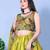 Yellow Heavy Designer Lehenga Choli with Fancy Blouse