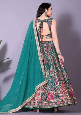 Muticolor Tranding  Designer Lehenga Choli with Fancy Blouse 4