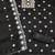 Women's black unstitched heavy thread embroidery chanderi cotton dress material (cp9096blk)