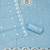 Women's sky blue unstitched heavy thread embroidery chanderi cotton dress material (cp9096sbl)