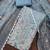 Women's pastel blue unstitched sequence digital position print viscose organza dress material (msmfc11572a)