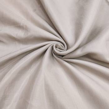 Women's beige sequence digital position print viscose organza dress material 4
