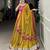 mustard Rayon Chaniya Choli with Gotta Patti Work