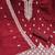 Women's maroon unstitched multi thread embroidery chanderi cotton dress material (in2006mrn)