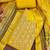 Women's yellow unstitched weaving & handwork banarasi dress material (msmfc11575c)