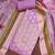 Women's purple unstitched weaving & handwork banarasi dress material (msmfc11575d)