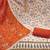 Women's multi unstitched thread embroidery digital print handwork pure cambric cotton dress material (msmfc11577a)