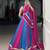 pink Bandhej Print Chaniya Choli with Lace Touch 