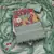 Women's sea green thread embroidery premium roman cotton dress material
