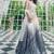 Grey Silver Shaded Georgette Silk Lehenga with Heavy Sequins Work | Designer Party Wear Lehenga Choli with Blouse