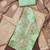 Women's light green unstitched weaving digital print handwork mal chanderi dress material (msmfc11583b)