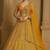 Mustard Yellow Heavy Thai Silk Lehenga with 9mm Sequins and Dori Work | Designer Wedding Wear Lehenga Choli with Blouse