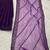 Purple Heavy Sequins and Dori Work Net Party Wear Lehenga