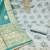 Women's pastel blue unstitched weaving digital print handwork mal chanderi dress material (msmfc11583c)