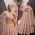Blush Pink Georgette Lehenga with Sequins and Pearl Beads Work | Designer Bridal Party Wear Lehenga Choli with Blouse