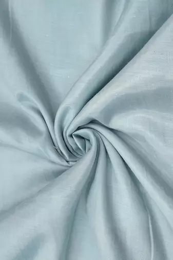 Women's pastel blue weaving digital print handwork mal chanderi dress material