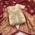 Women's beige unstitched weaving digital print handwork mal chanderi dress material (msmfc11583e)