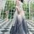 Grey Silver Shaded Georgette Silk Lehenga with Heavy Sequins Work | Designer Party Wear Lehenga Choli with Blouse
