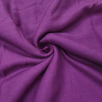 Women's purple weaving digital print handwork banarasi cotton dress material 4