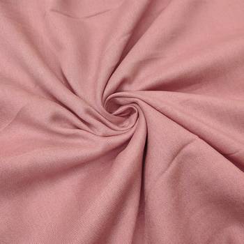 Women's peach handwork premium roman cotton dress material 4