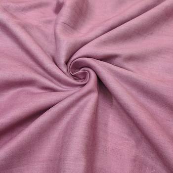 Women's purple handwork premium roman cotton dress material 4