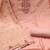 Women's peach unstitched handwork & woven jaam cotton dress material (msmfc11587b)