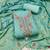 Women's sea green unstitched handwork & woven jaam cotton dress material (msmfc11587d)
