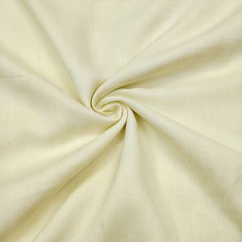 Women's white thread embroidery handwork glass organza dress material 4