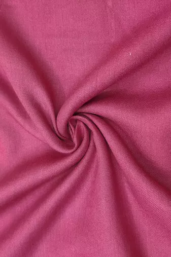 Women's pink thread embroidery handwork glass organza dress material